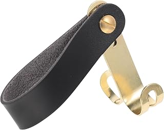 DOITOOL Portable Camping Hook for Tent Rope Accessories, Black Aluminum