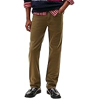 Tommy Hilfiger Uomo Jeans Denton Straight Fit, Verde (Army Green)