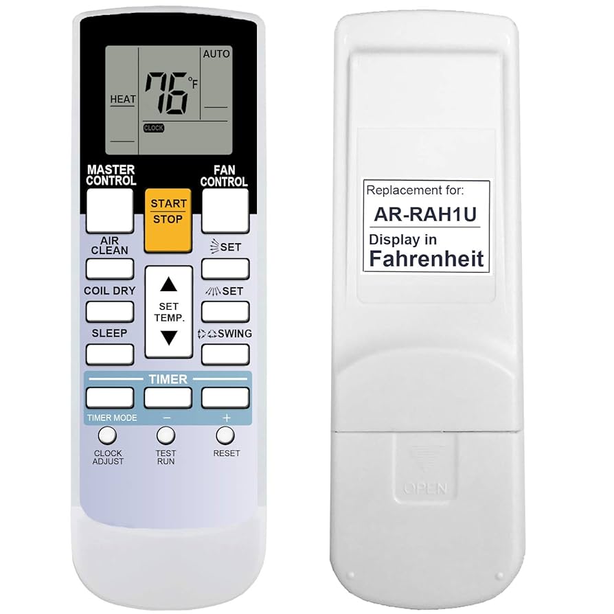 (未使用･未開封品)　交換用for Fujitsuエアコンリモートコントロールモデル番号ar-rah1u wyeba8q Amazon.co.jp: 交換用for Fujitsuエアコンリモートコントロール