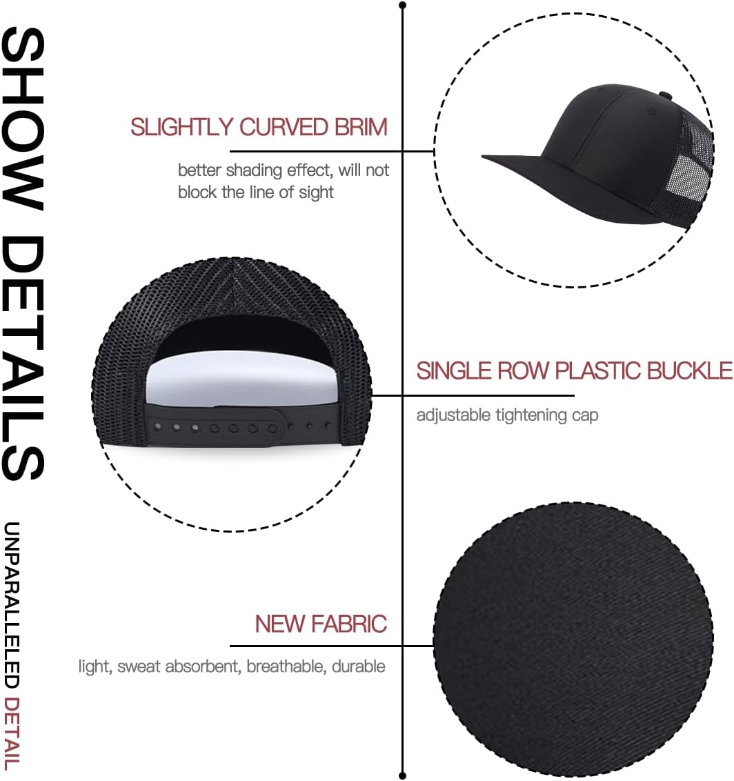 Gifts for Grandpa - Best Dad & Grandpa Gifts for Birthday - Funny Trucker Hat - Image 6