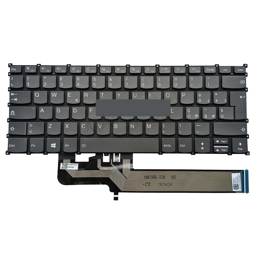 Italienische Latein-Spanische Tastatur mit Hintergrundbeleuchtung