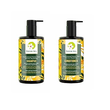 NATURE SPA Professional Hair Repair Natural Shampoo & Conditioner Combo 300ml + 300ml