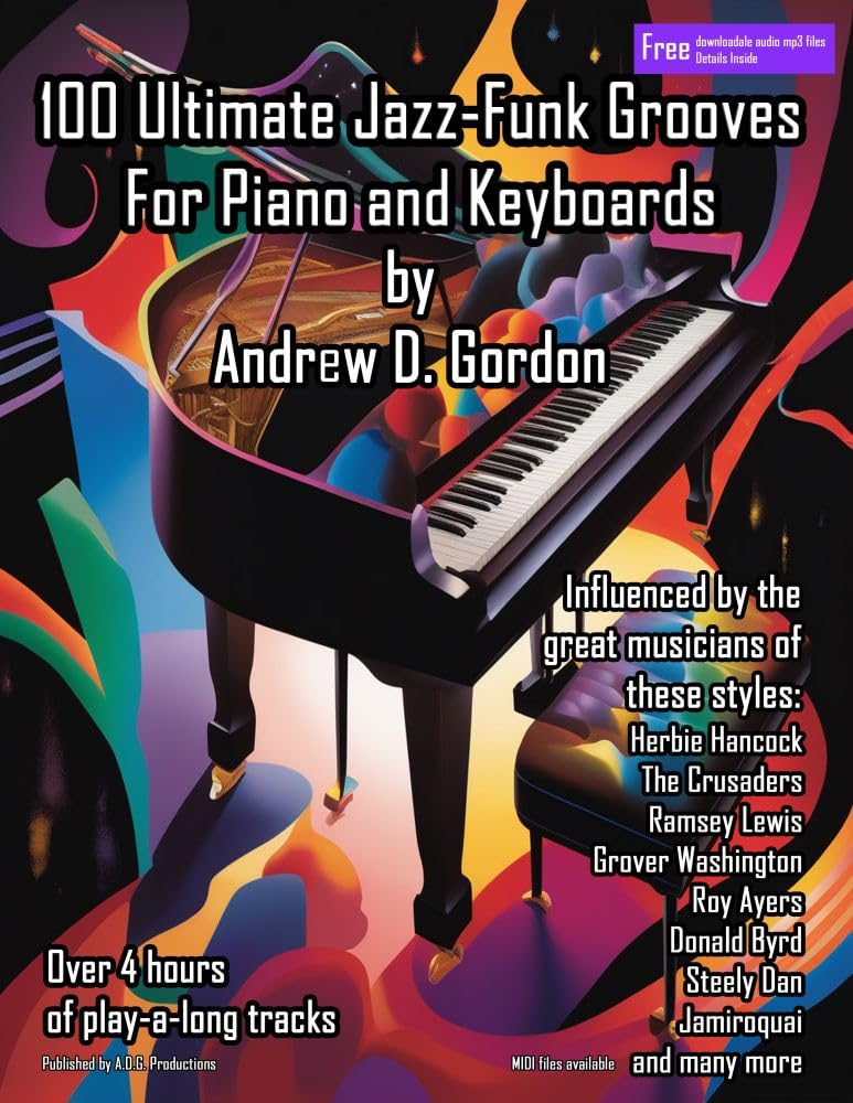 100 Ultimate Jazz-Funk Grooves for Piano/Keyboards. Include Audio-online