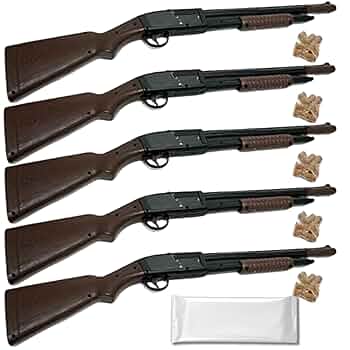 Amazon | 射的 セット 5丁 + コルク玉60個付き + お手ふき付き