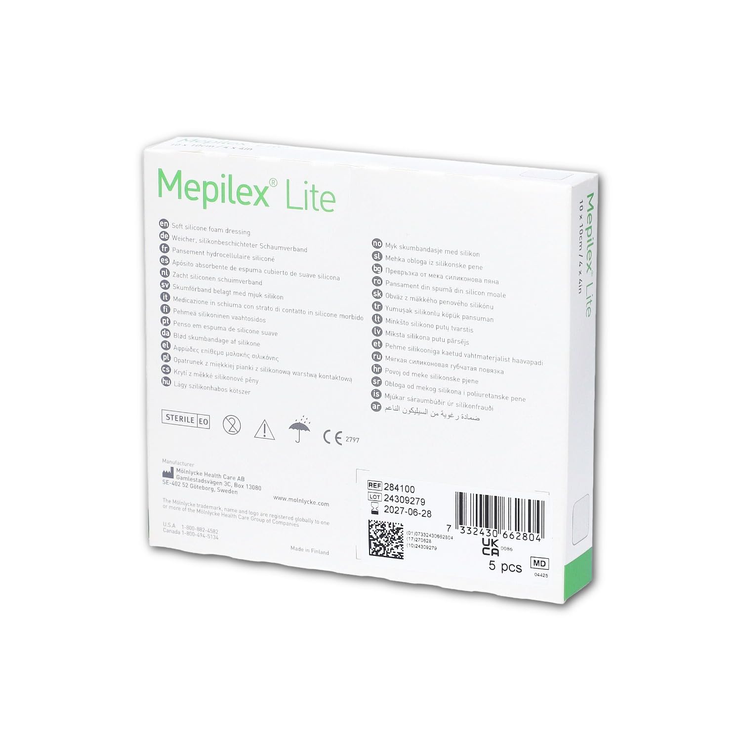 Mepilex Lite Medic 10x10cm 5pz