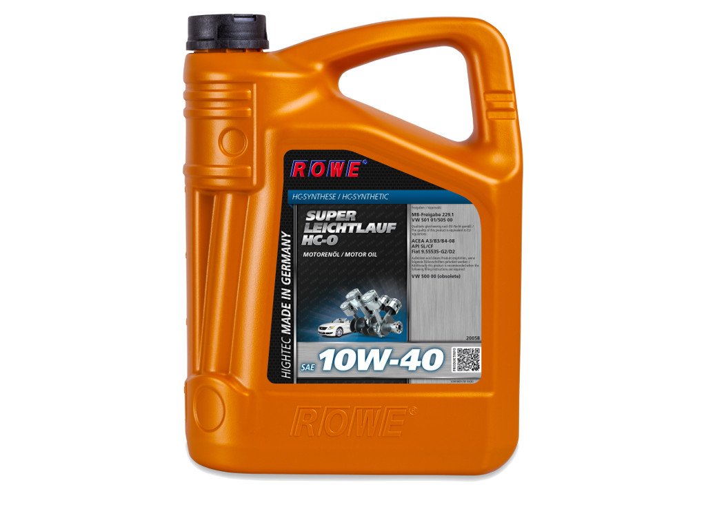 6 (5+1) Liter ROWE HIGHTEC SUPER LEICHTLAUF HC-O SAE 10W-40
