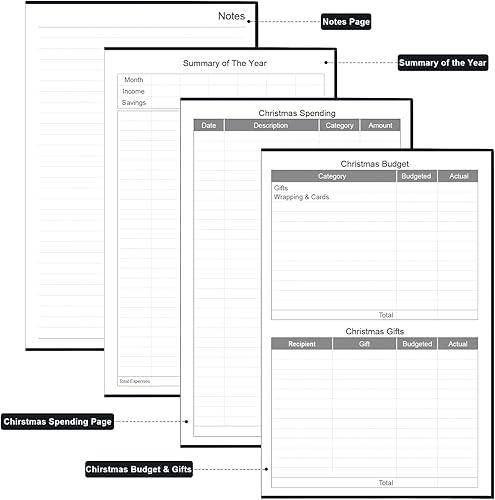 Miniatura 6 de Agenda 2025 2026  Agenda semanal y mensual de julio de 2025 a junio de 2026, agenda 2025-2026 con bolsillo interior, banda elástica, tapa dura,