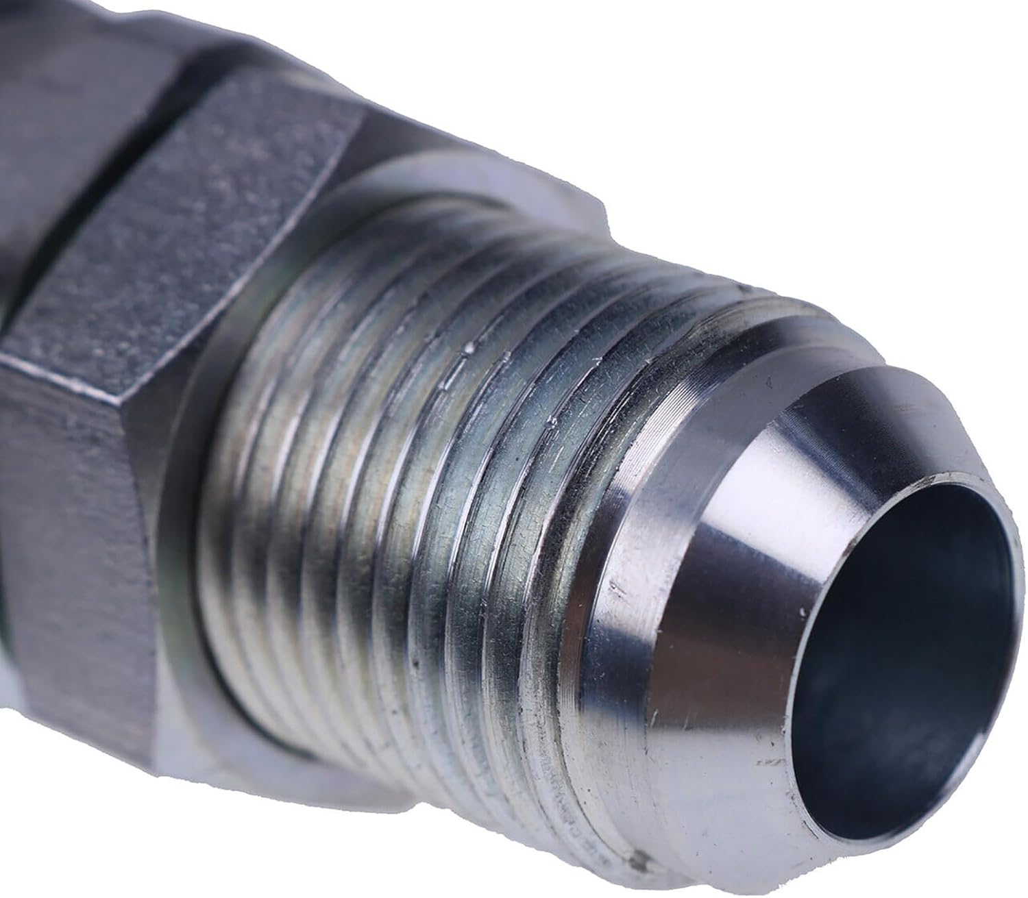 FridayParts Male Flat Face Coupler AT312876 Compatible for John Deere 210K 210LJ 310G 310J 310K 310SJ 310SK 410G 410J 410K 710G 710J 710K Replacement