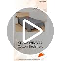 Image of Cotton bedsheet for Single Bed Cover Single bedsheet Soft Cotton Flat Sheet 100% Cotton bedsheet 60 inchx90 inch