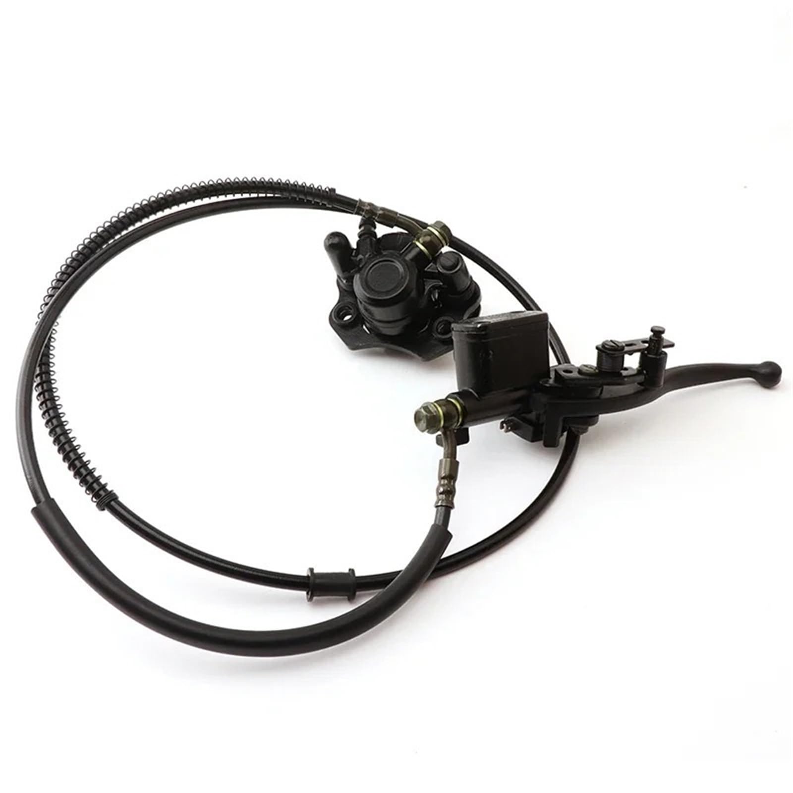 Tarcza hamulcowa Lewy tylny uchwyt | 150cm dźwignia hydrauliczny hamulec tarczowy 158mm pasuje do quad ATV gokart Buggy części do skuterów(Without brake disc)