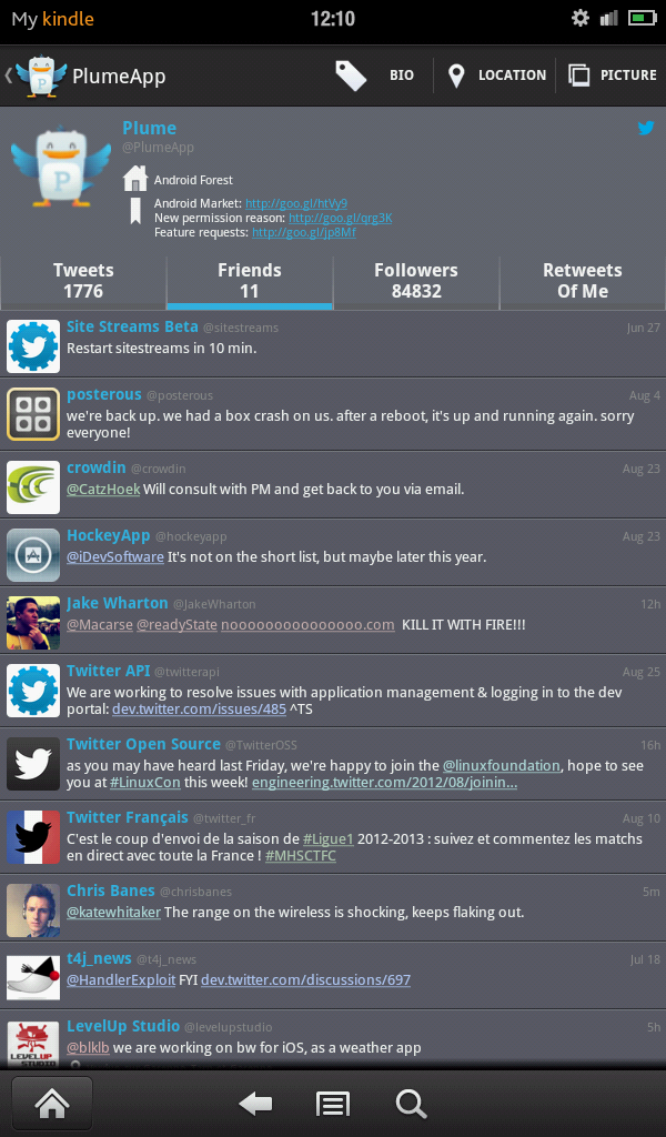 Plume for Twitter App on Amazon Appstore