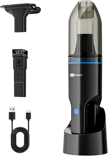 Miniatura 1 de Apical Life Aspiradora de mano inalámbrica, motor sin escobillas de 10000 Pa, aspiradora de coche de succión fuerte, 1.6 libras, mini aspiradora