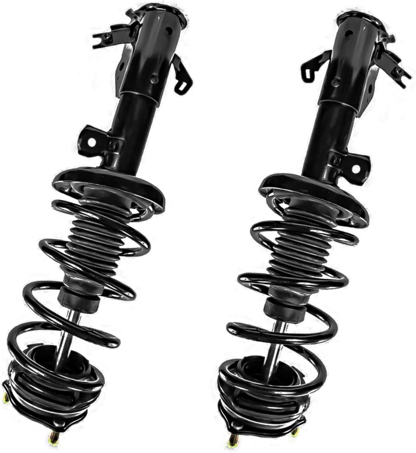 2PCS Front Complete Strut Coil Spring Assembly Shock Absorber Replacement For 2012 Civic Replace 172925/172926