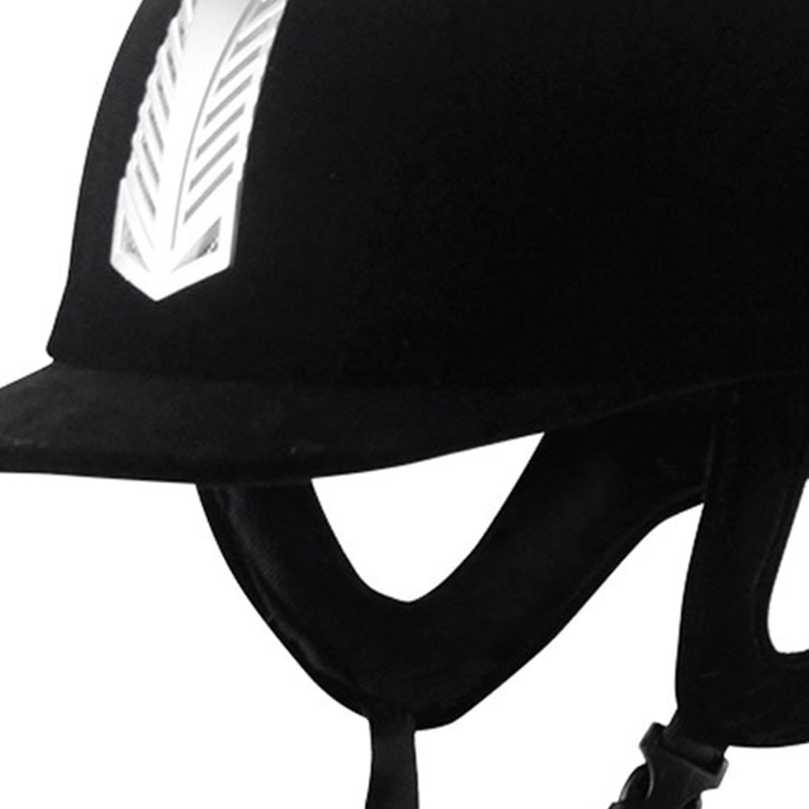 Velvette Riding Cap Velvet Riding Helmet Equestrian Riding Helmet - Adjustable Velvet Horse ...