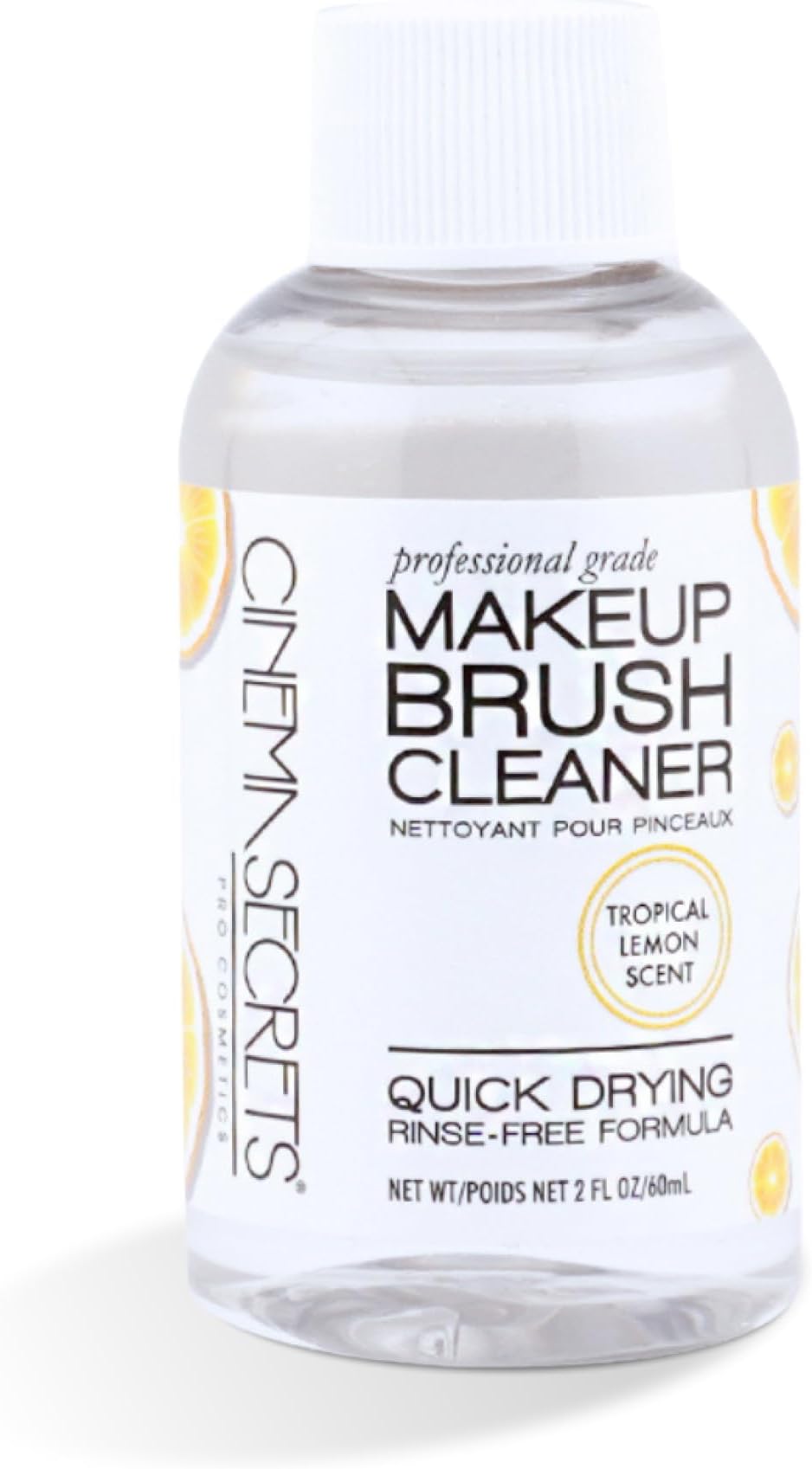 Professional Makeup Brush Cleaner, Lemon (2oz)
