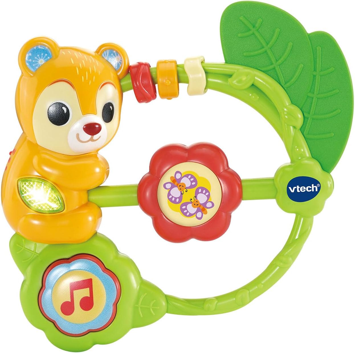VTech Baby Shake and Sing Baby Bear Rattle and Teether Toy