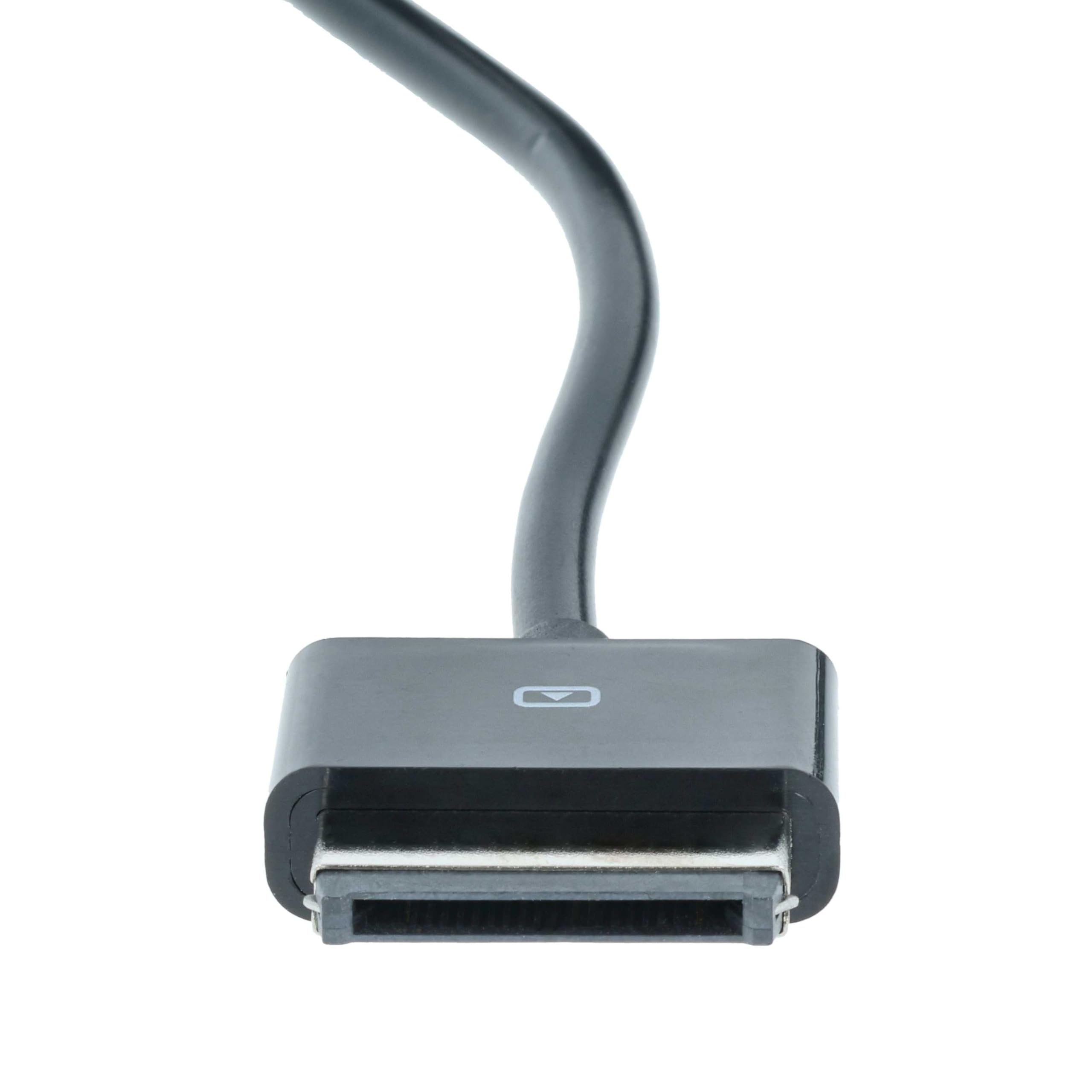 vhbw Caricabatterie Compatibile con ASUS EEE Pad Transformer TF101, TF201, TF700, TF700T, TF300, Slider SL101, Prime TF201, TF101G, TF300T, TF300TG
