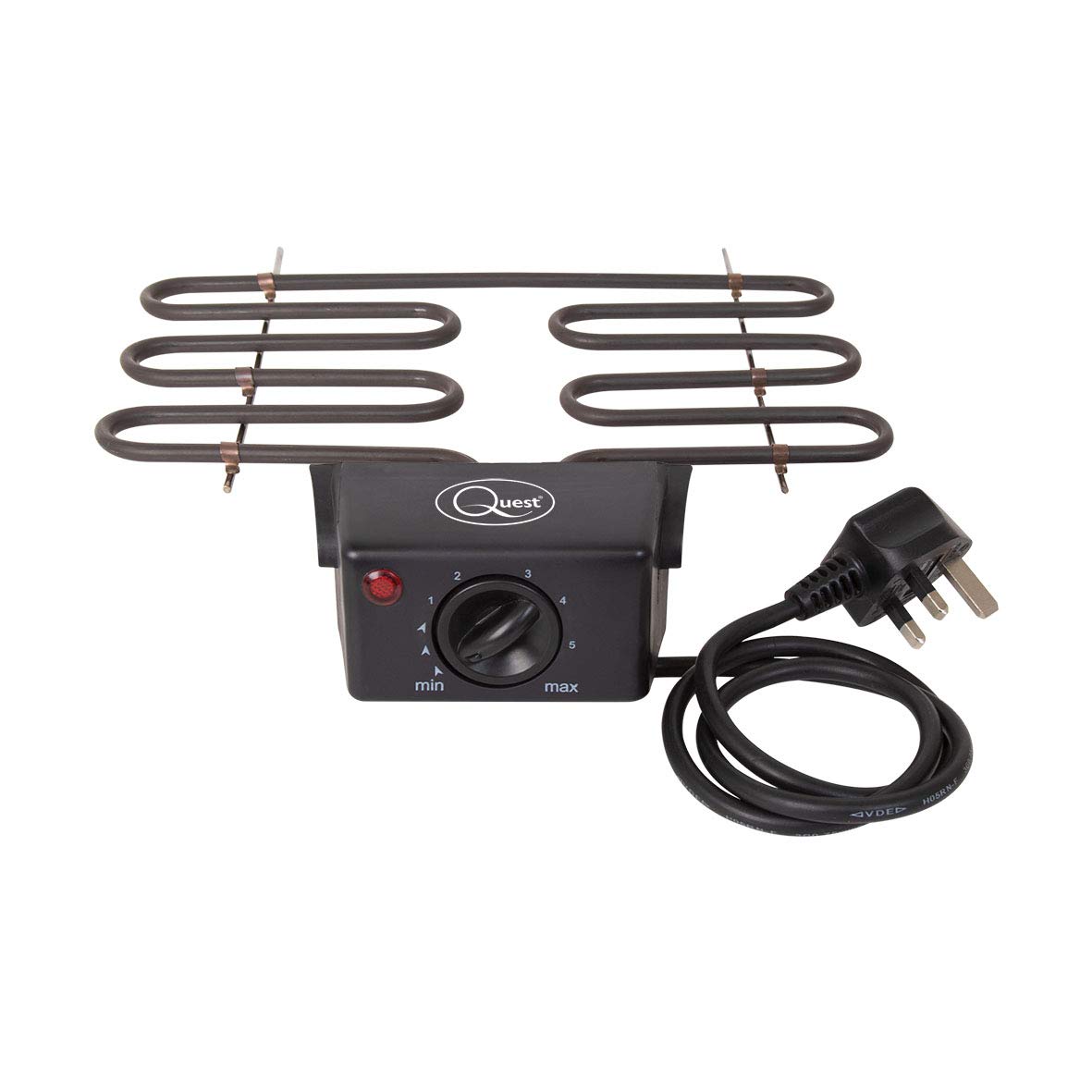 Quest 35910 2000W Indoor Electric BBQ Grill / Adjustable Temperature
