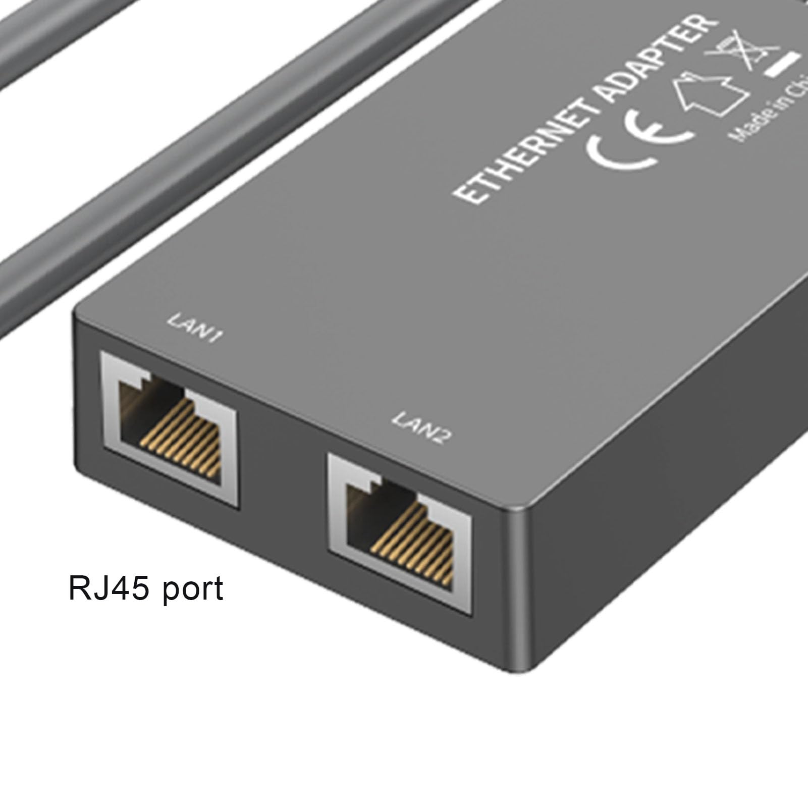 Gen 2 V2 2 Porte Satellite Ethernet Adapter Connessione stabile 1 Gbps Adattatore Ethernet di rete esterna cablata