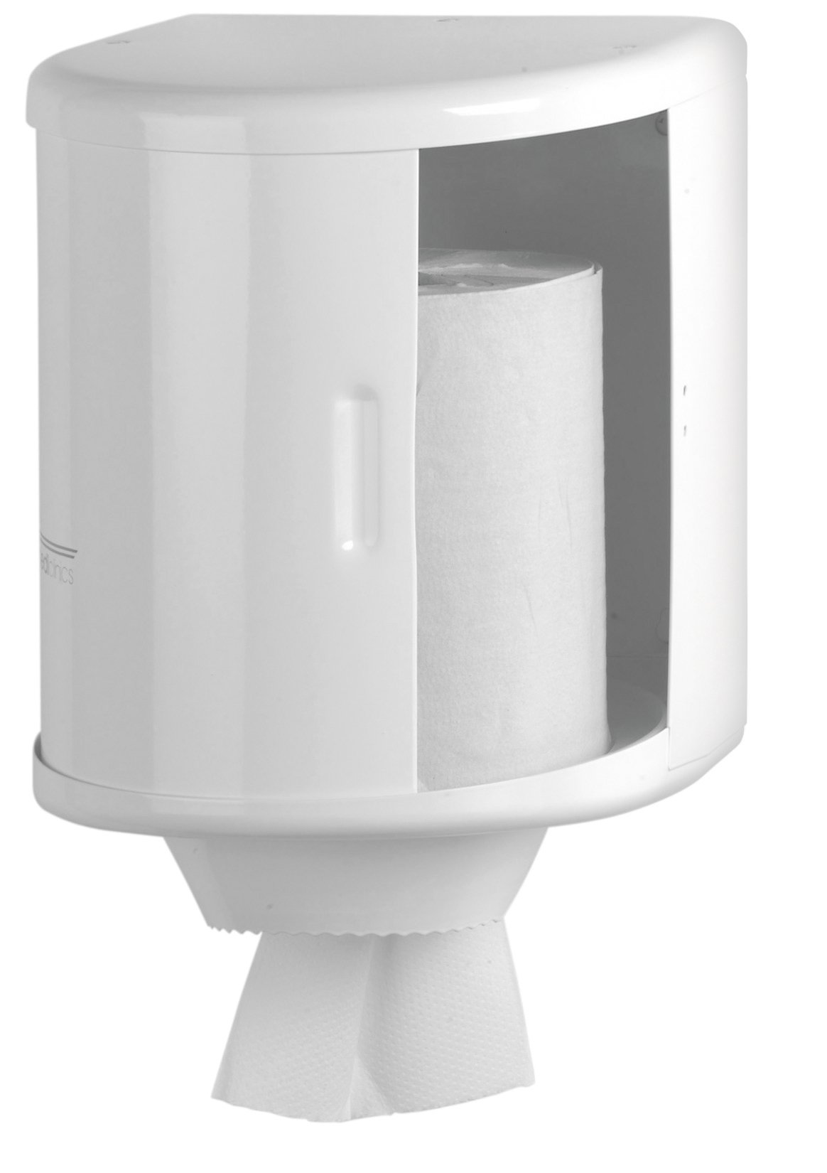 Hexotol rdca Stainless Steel Dispenser Rolls 26 X 26 X 36.5 cm, White, 26x26x36.5 cm