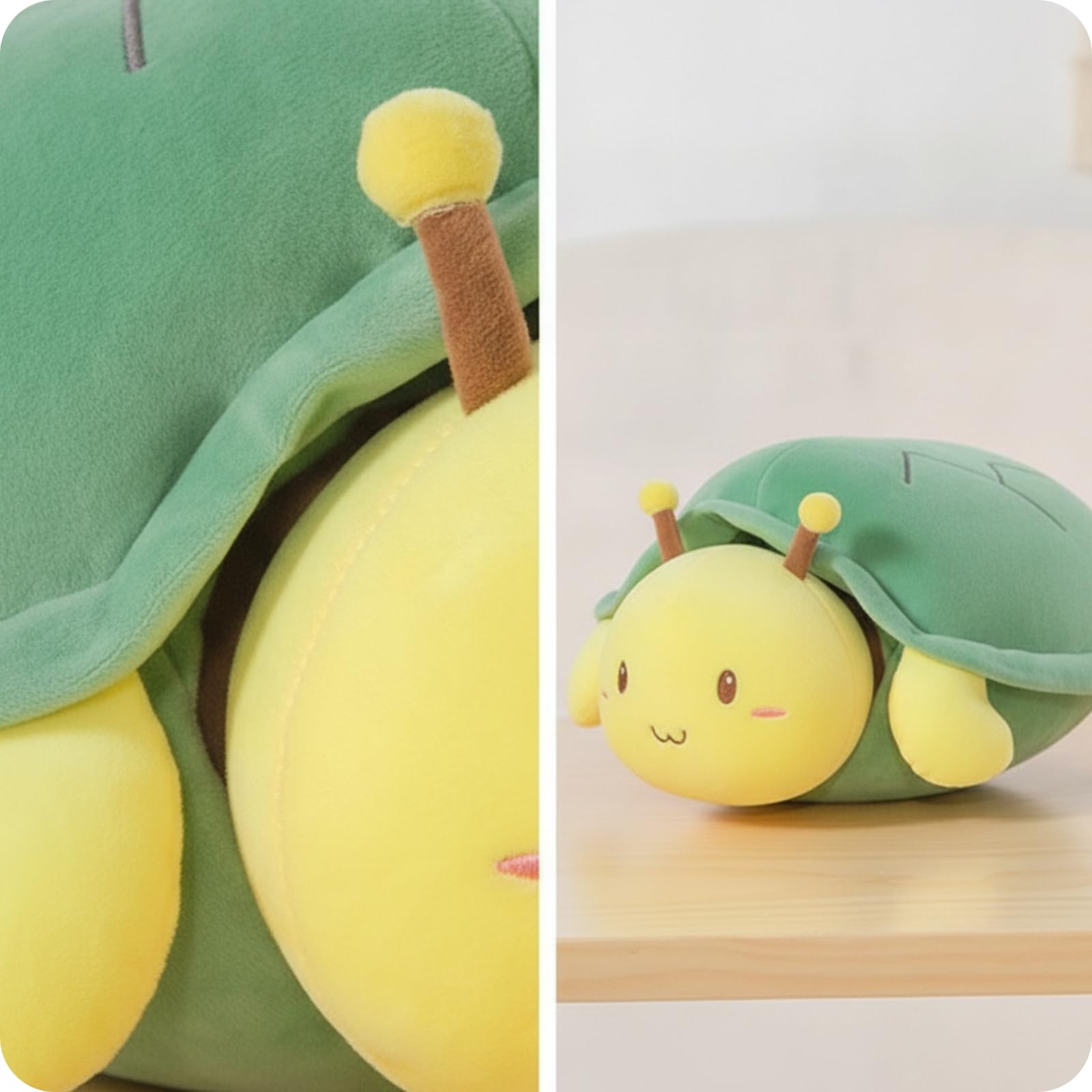 MagiDeal Cuscino Indossabile Peluche Cuscino Peluche Cuscino Morbido Cuscino Corpo Imbottito Che Sostiene il Riposo E La Seduta Adatto per Relax Serale Lettura Casa Regalo, 80cm