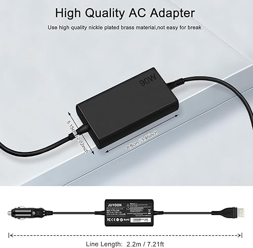 Miniatura 3 de 90W Resmed AirSense 11 Convertidor DC 12V-24V Cargador de coche Adaptador de CC para todos Resmed AirSense 11 AutoSetAirSense 11 Elite Cable de