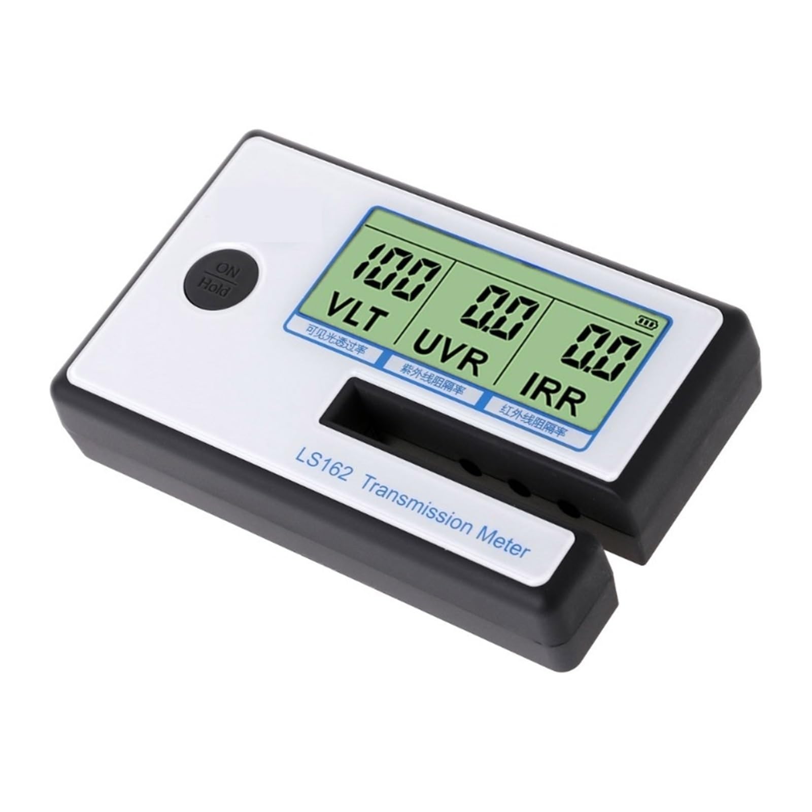Tint Meter, Window Tint Meter 162 Solar Film Window Film Transmission Meter, UV IR VL Tester for Mesuring Film Filmed s Window