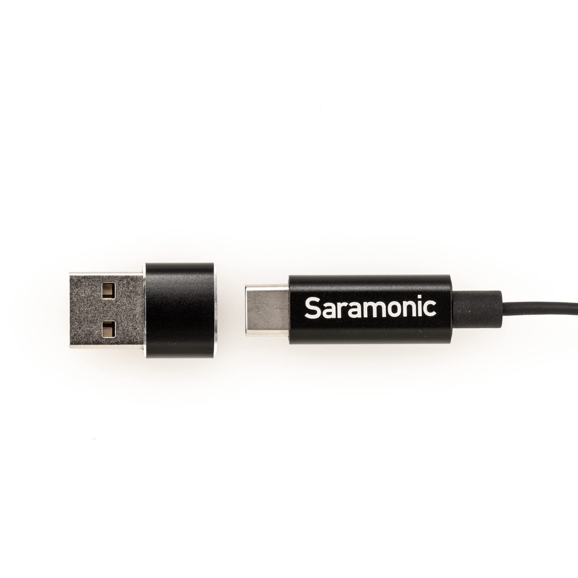 Saramonic Micrófono Lavalier Profesional para Dispositivos Android e iOS con USB-C y computadoras con USB o USB-C para vlogging, entrevistas, Youtube, TikTok, transmisión (LAVMICRO-U), 6.6 pies