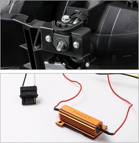 Miniatura 12 de M-AUTO Switchback - Tira de faros delanteros LED DRL de 4 piezas + lámparas de parachoques compatibles con GMC Sierra 150099-04 250001-07 1500