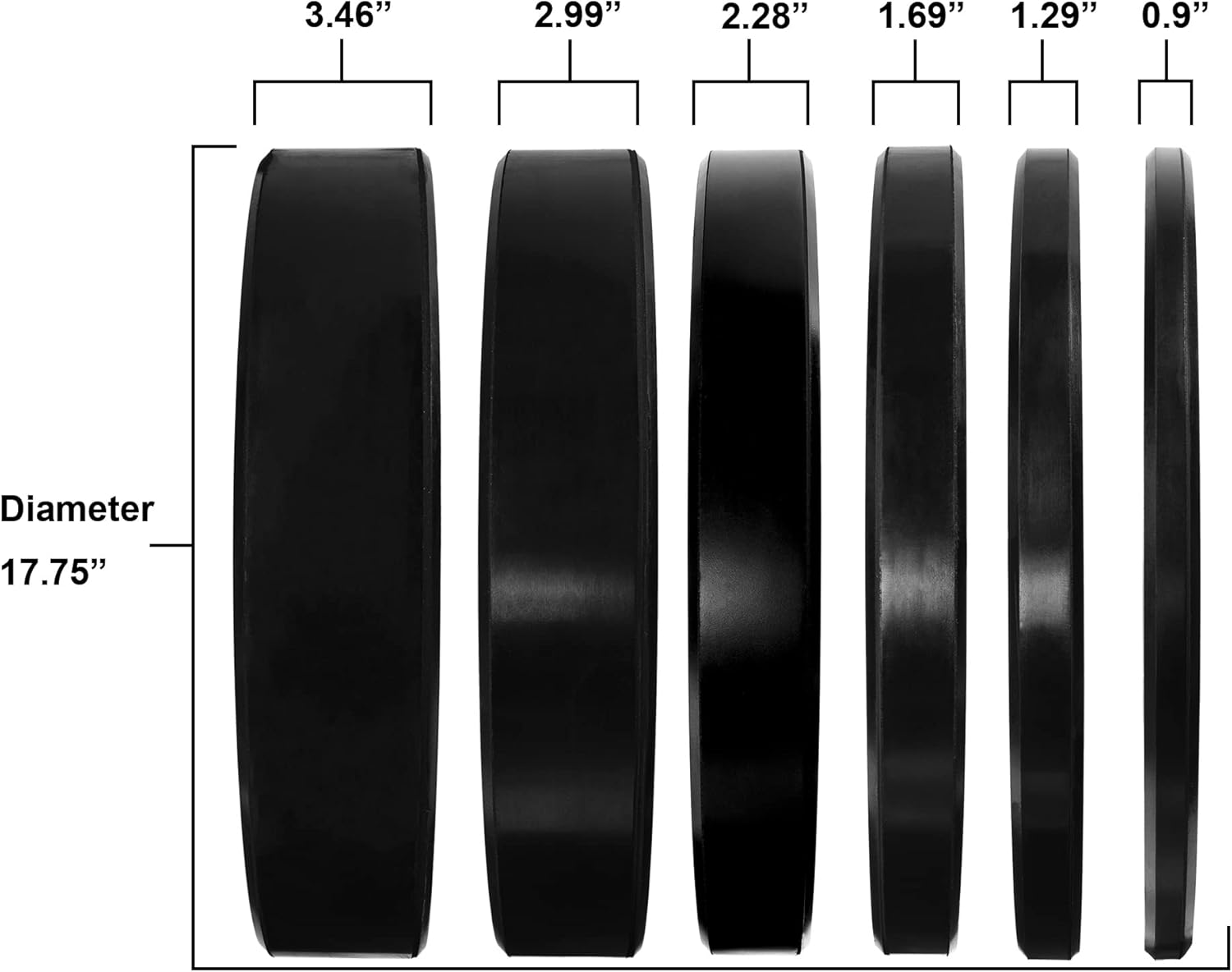 Signature Fitness 2 Olympic Bumper Plate Weight Plates with Steel Hub, Pairs or Sets, Multiple Packages Signature Fitness 2 Olympic Bumper Plate Weight Plates with Steel Hub, Pairs or Sets, Multiple Packages