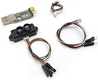Vista 8 de TFmini-s Lidar Sensor 0.3-39.4 ft Rango de Medición Distancia de Rango de Medición Módulo Buscador de Rango de Punto Único UART / I2C Compatible