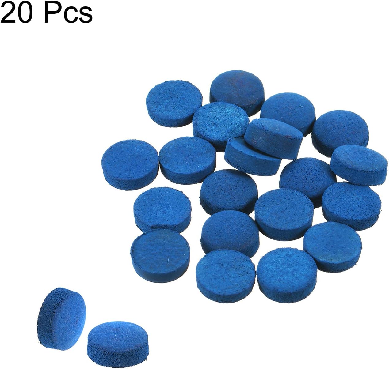 PATIKIL Pool Cue Tips, Pool Billiard Cue Tips Pool Stick Replacement Tips Pool Stick Tips Snooker Cue Tips
