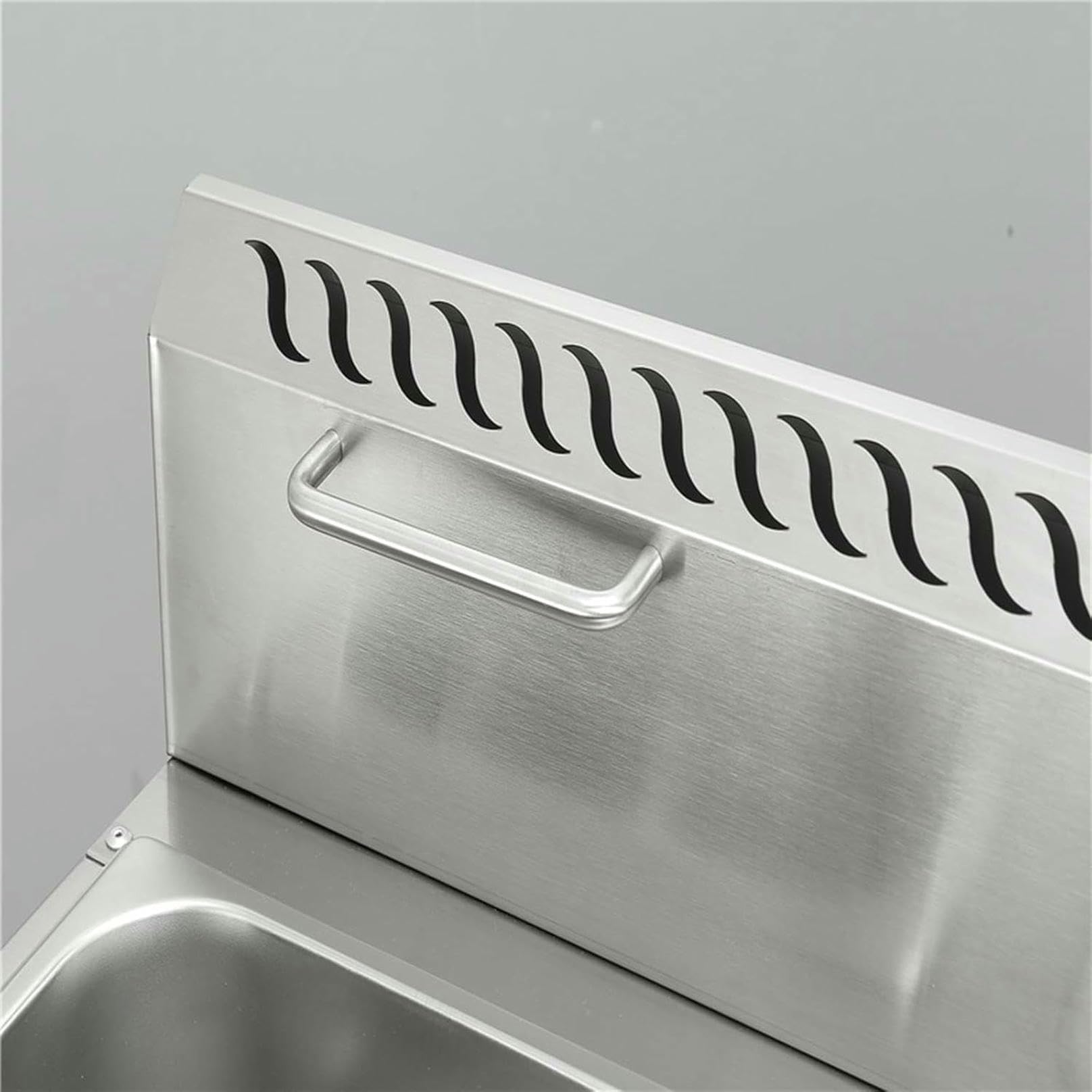 Freidora Industrial de sobremesa a Gas, con cestas extraíbles y Tapa, Ideal para Patatas Fritas, Pavo, rosquillas, cocinas domésticas y restaurantes.