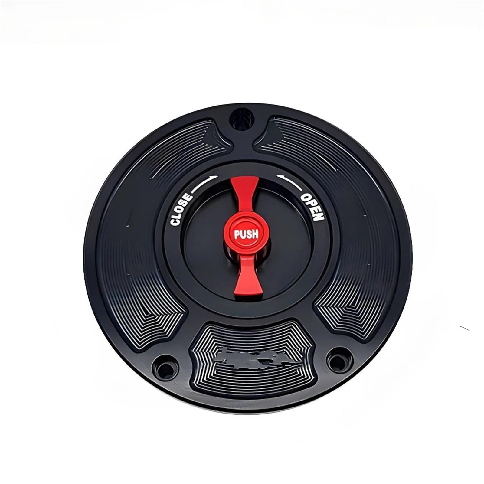 Tappo serbatoio Misura per HONDA CBR1000RR CBR 1000RR SP 2017 RR-R 2014-2021 Tappo del serbatoio del carburante Coperchio del serbatoio del gas senza chiave a sgancio rapido(Black)