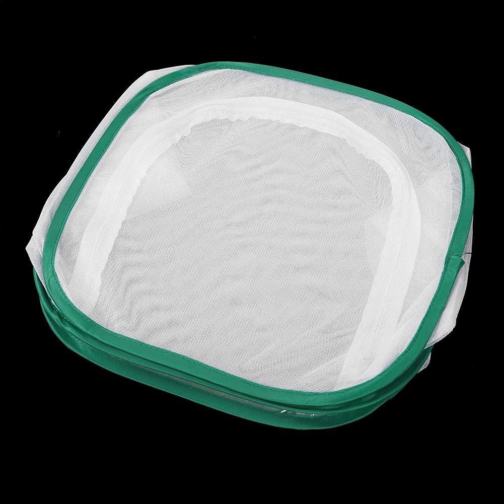 Gabbia pieghevole per farfalle 30x30x30 cm Habitat insetti rete cerniera
