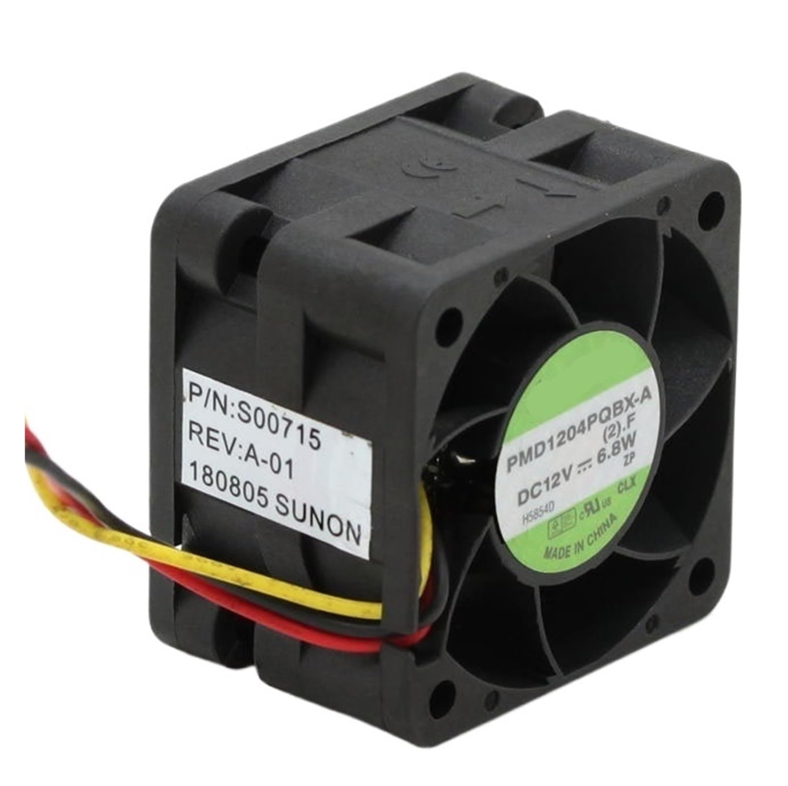 TSCFHGQI 4028 PMD1204PQBX-A DC12V 6.8W 40 * 28MM three-wire cooling fan