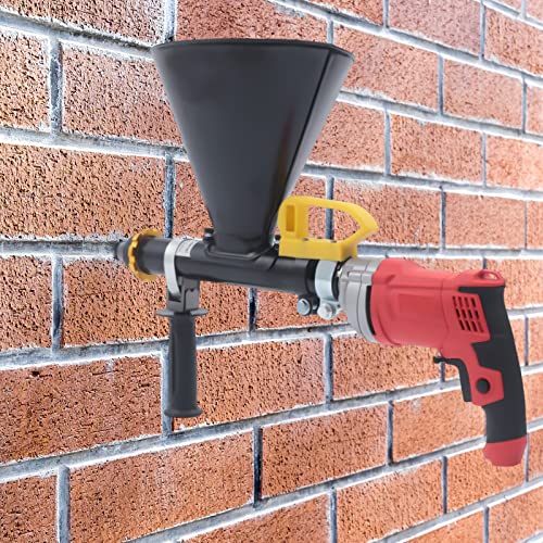 Electric Mortar Grout Gun Caulking Guns Mortar Cement Grouting Machine Semi-Automatic 700W 110V for Masonry Walls and Floors