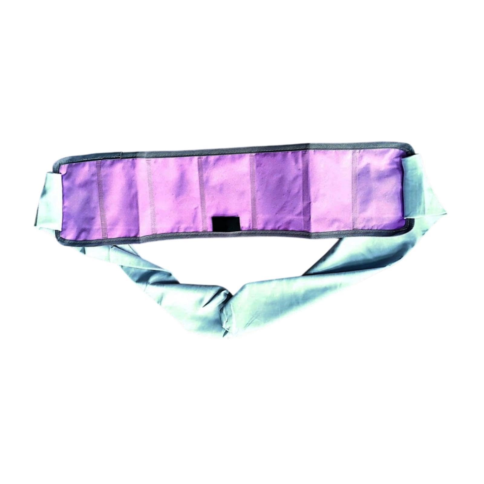 Sharplace Fascia rinfrescante per Il Collo, Riutilizzabile, Leggera, Portatile, Estiva, per Uomo e Donna, per Un rapido Raffreddamento in Palestra, in Spiaggia, Grigio Viola