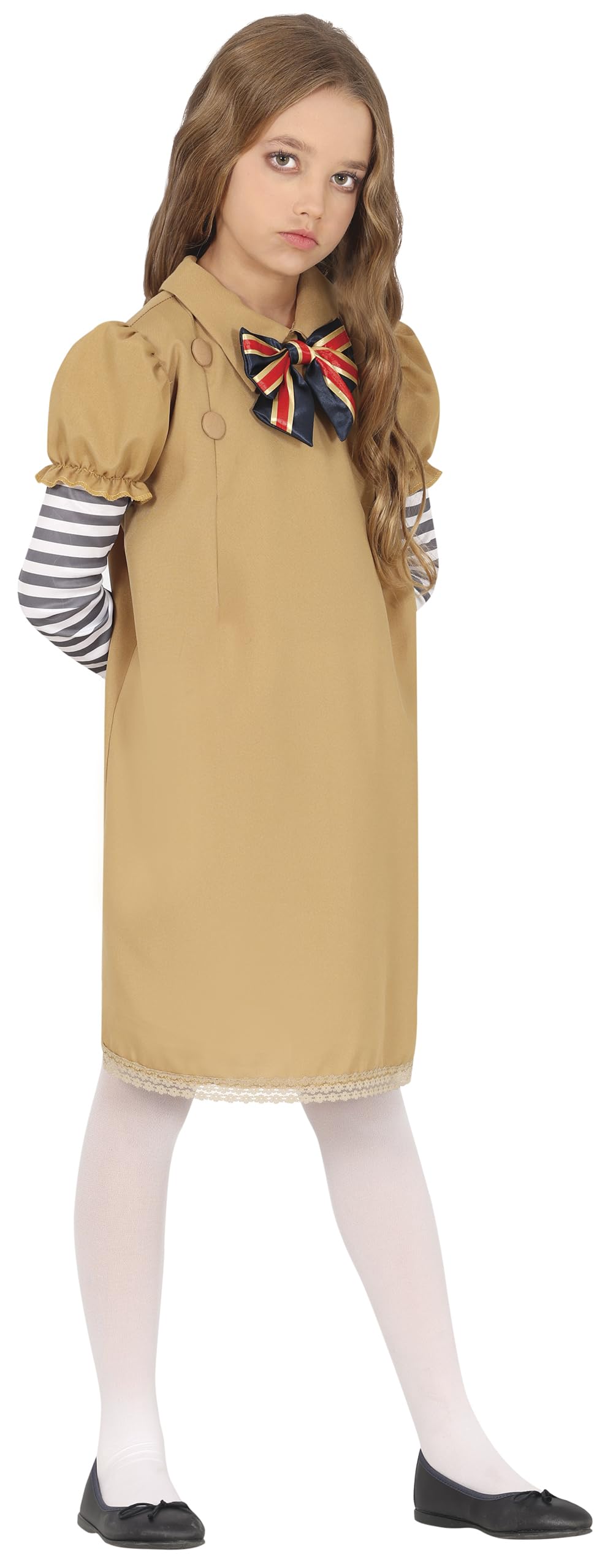 FIESTAS GUIRCA Psycho Doll Girls Fancy Dress Costume - Killer Robot Girl - Halloween Girls Costumes Age 7-9 Years - Image 2