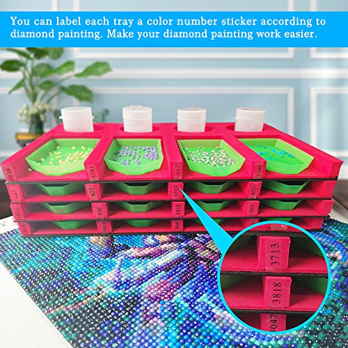 Buy Diamond Painting Tools and Accessories Drill Tray Organizer