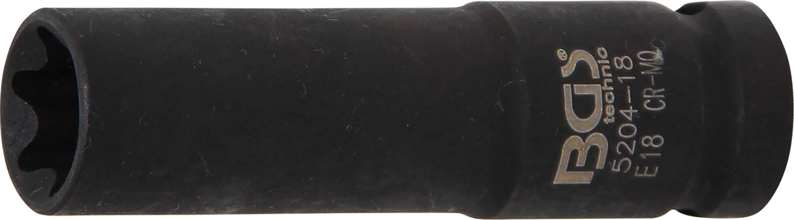 BGS 5204-18 | Impact Socket E-Type, deep | 12.5 mm (1/2") Drive | E18