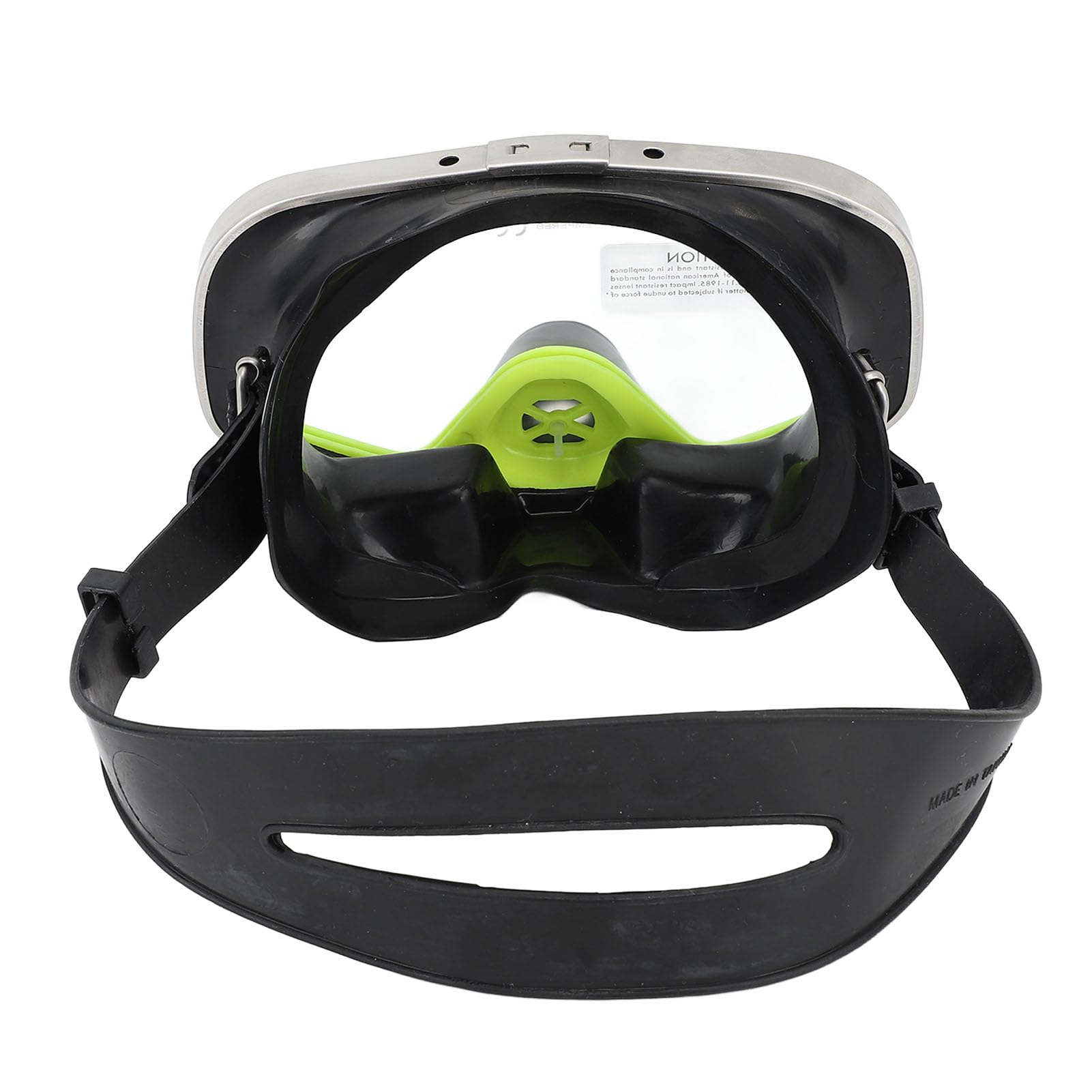 Taucherbrille, wasserdichte Silikon-Unterwasserbrille mit Gehärteter Glaslinse und Klarer Sicht, Kratzfeste, Bequeme Schutzbrille Zum Schnorcheln, Schwimmen, Tauchen