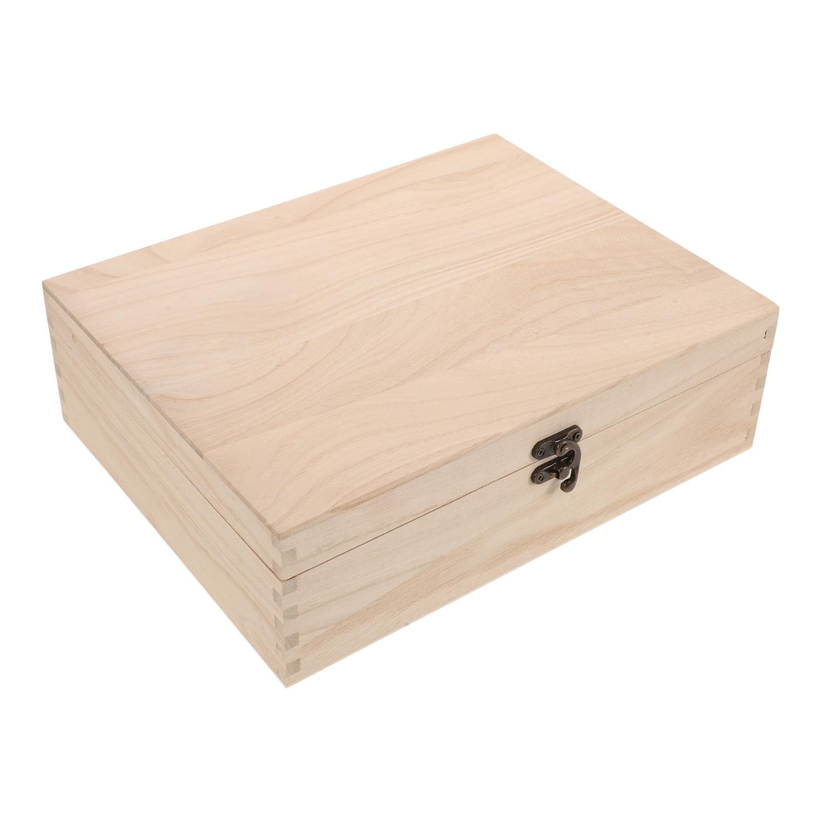 Boîte à Bijoux en Bois Beige pour Coiffeuse : Organiseur Élégant de Vos Parures du Quotidien