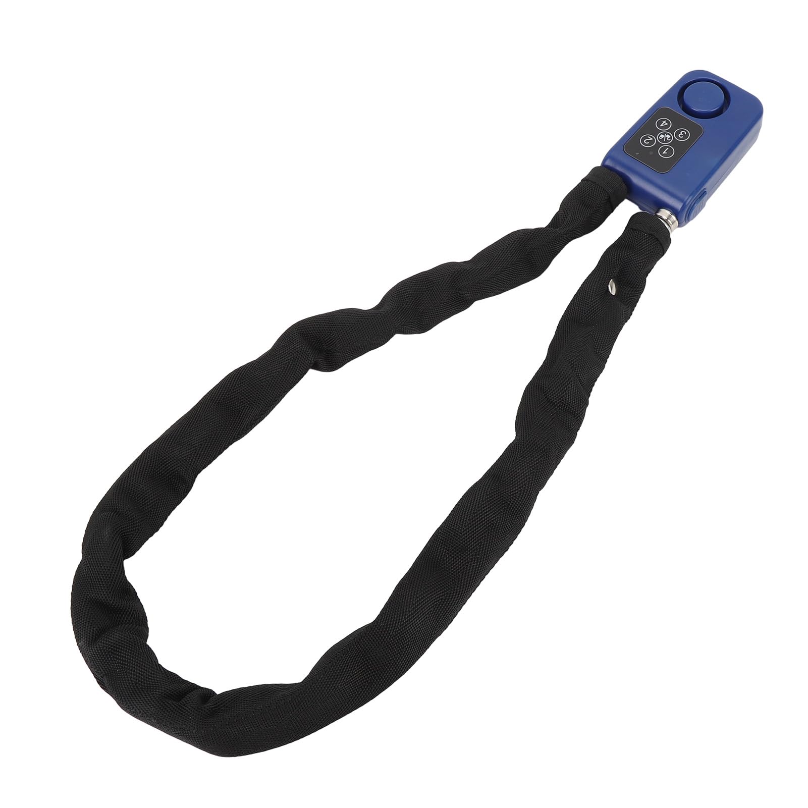 Generic Bloc de Vélo Intelligent, Alarme de Vélo Power PotRession 4-chiffres LED-indicateur LED de Moto à l'épreuve (BLUE)