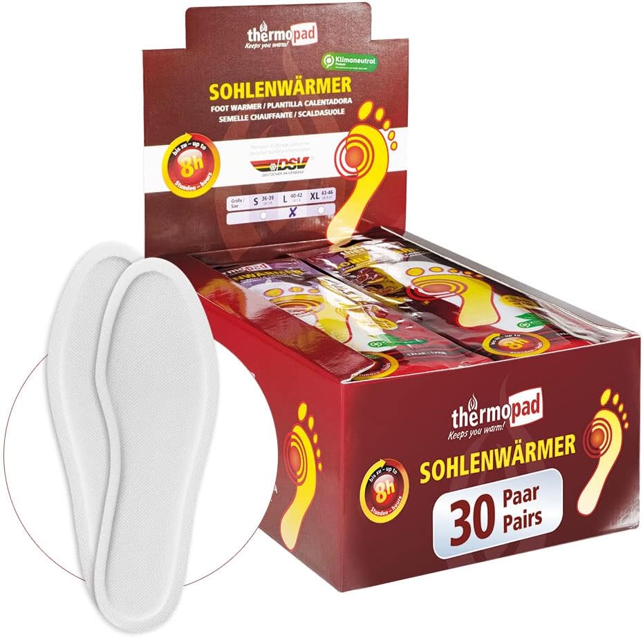 Thermopad Foot Warmers (30 foot warmer large)