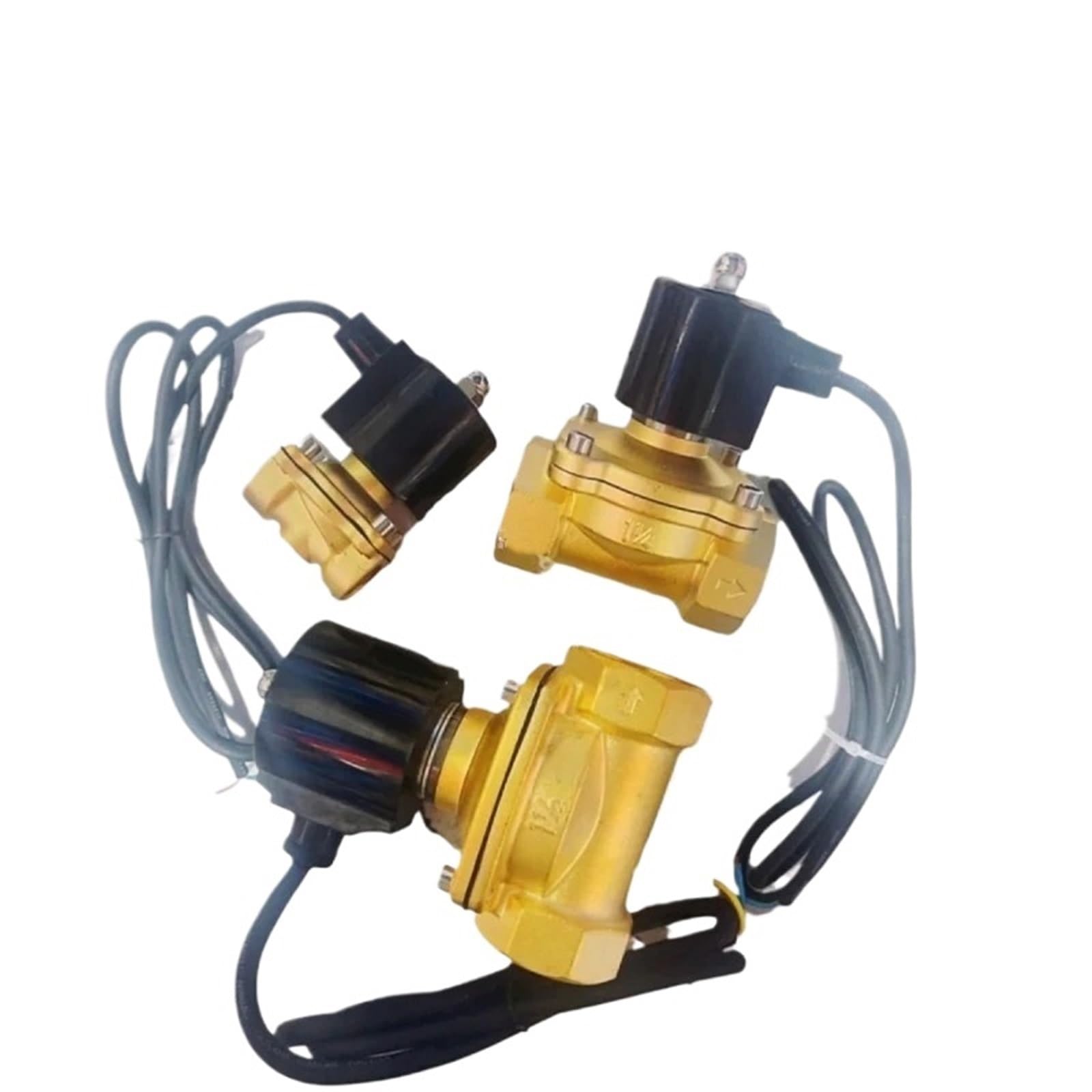 Électrovanne en laiton 24V étanche DN15 à fermeture automatique sécurisée