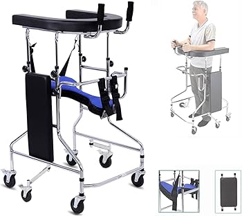 アルミ製 高さ調整可能 歩行器　折り畳み可能 Amazon | 歩行器 介護 折り畳み式 ブレーキ付き 六輪歩行器 肘掛け式