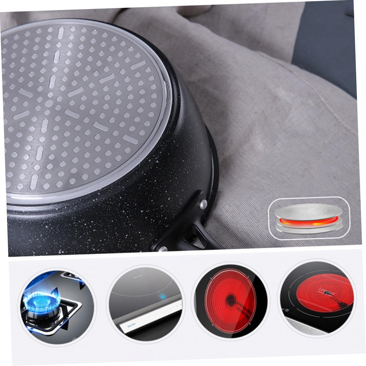 Wakauto Non Stick Omelette Pan Mini Frying Pan with Aluminum Alloy Construction for Easy Flipping of Eggs and Pancakes Compatible with Induction Cookers No Lid Included