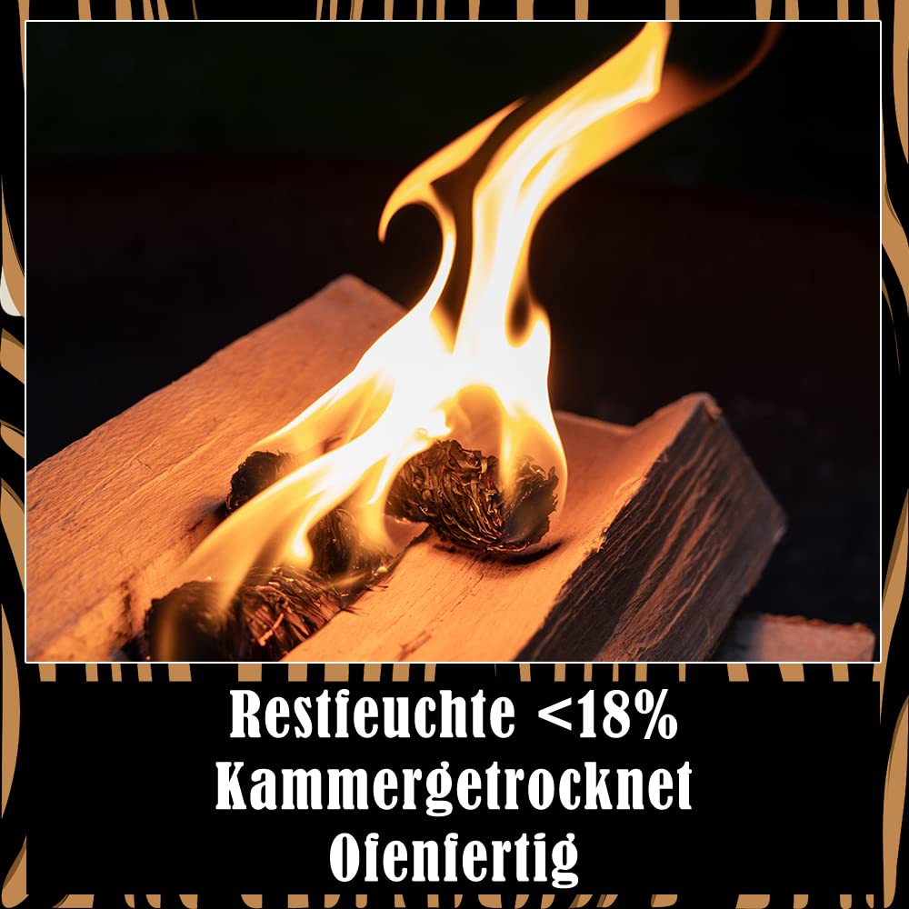 Grillmaster Bukowe drewno kominkowe, do pieca, kominka, pieca kominkowego, paleniska, grilla, drewno opałowe w szczapach 25 cm, suszone komorowo, 15 - 90 kg, ilość: 60 kg
