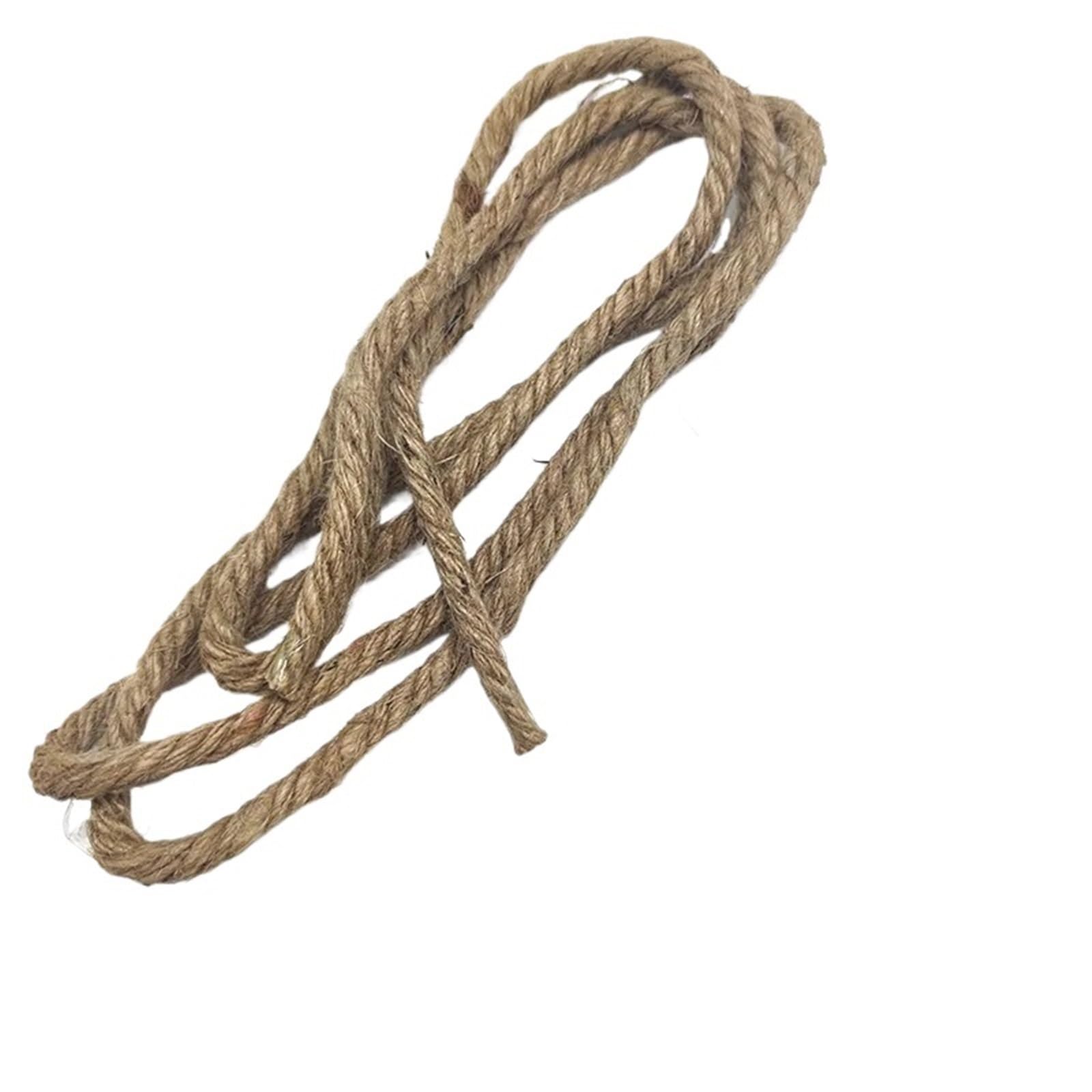 Hksdkabop 8Mm 2Meters Hessian Jute Burlap Garden Twine